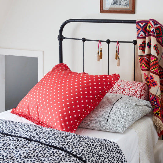 Polka Dot Quilt & Shams