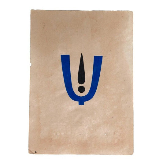 Tilak Painting Ramanuja - Cobalt/Black