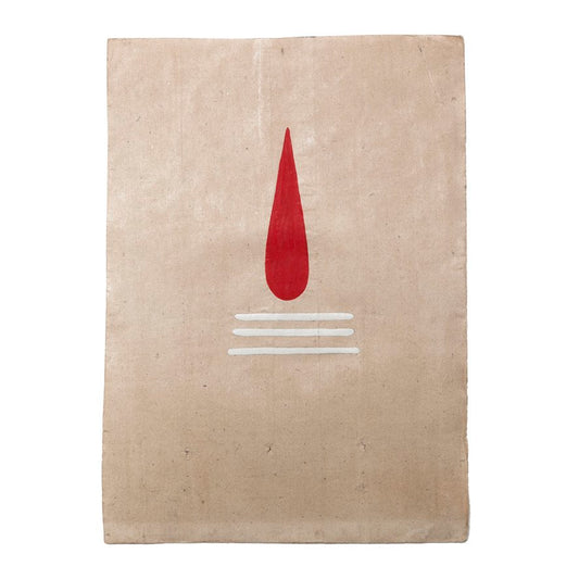 Tilak Painting Shaiva 3 - White/Red