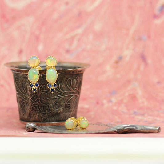 Opal Earrings