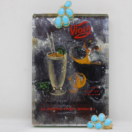 Turquoise Cluster Earrings