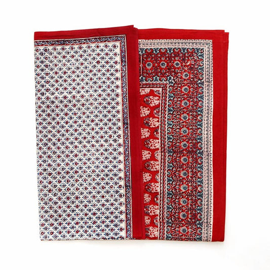 Printed Tablecloths– Assorted Reds