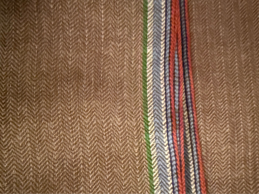 EPICE FW26 UNI WOOL HB SELVEDGE STRIPE SCARF