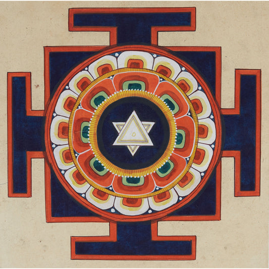 Yantra Navy, Red & White