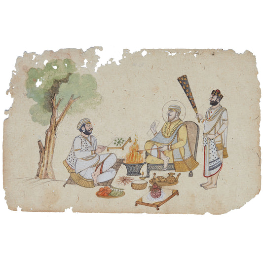 Three Men at Fire