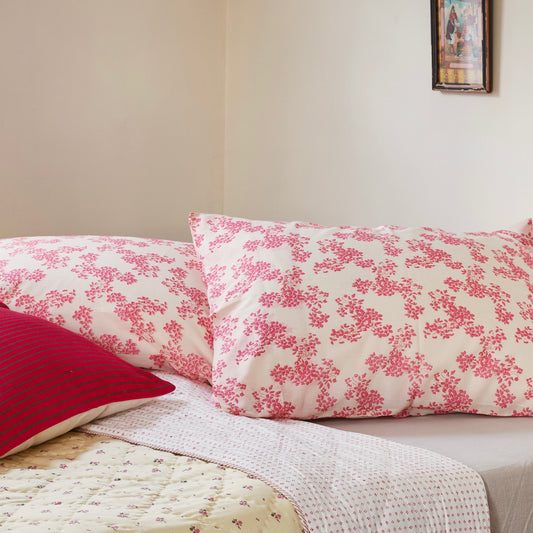 Layla Qamar Floral Printed Quilts & Pillowcases