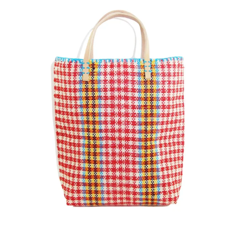 ENSHALLAH SMALL PLAID BAG