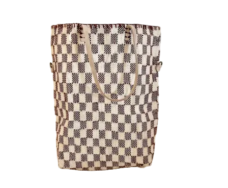 ENSHALLAH BIG CHECK BAG