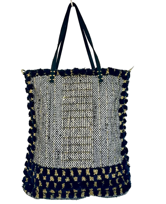 ENSHALLAH MEDIUM POM POM BAG