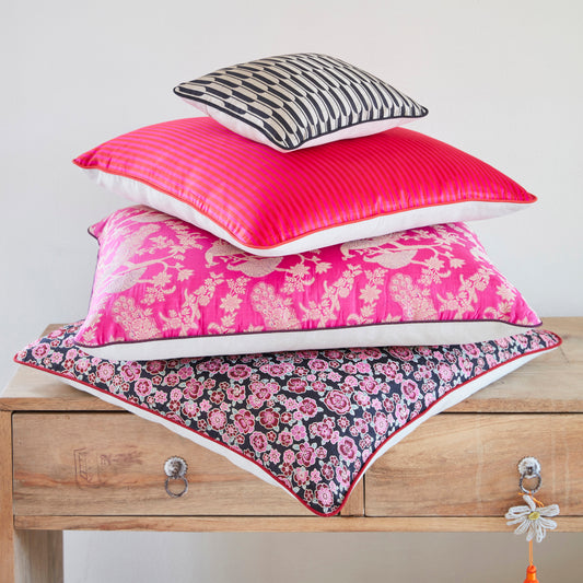 Banarsi Silk Decor Pillow Covers