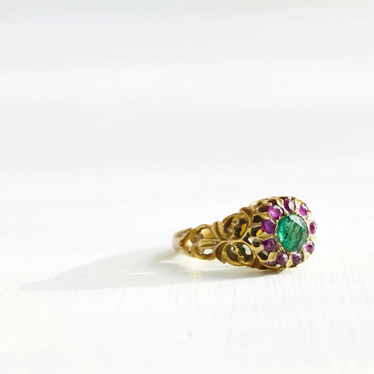 Antique Indian Dome Ring