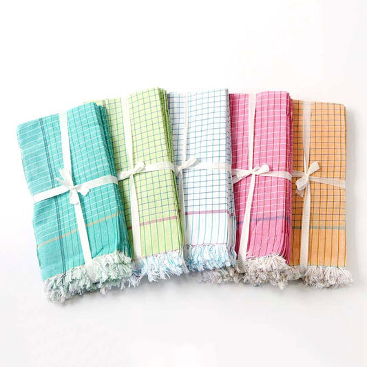 Khadi Fringe Napkins/Tea Towels
