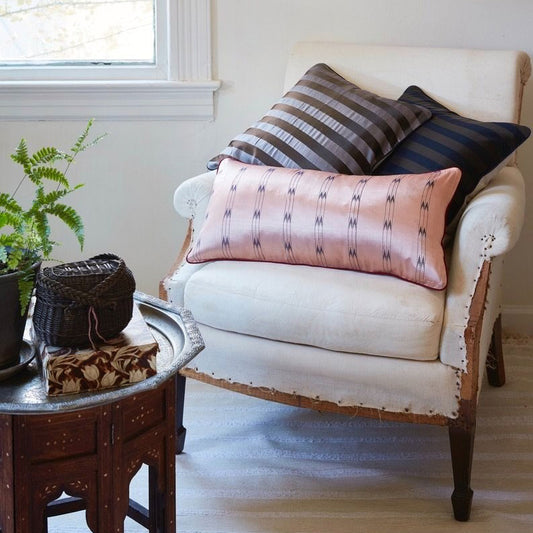 Banarsi Satin Striped Pillows